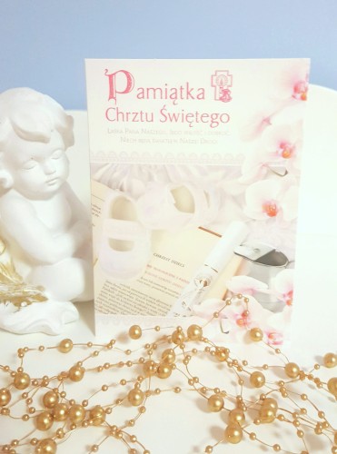 Kartka okolicznościowa Pamiątka Chrztu Świętego 42