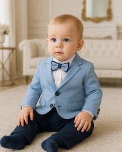 Garnitur do chrztu Olaf garnitur chłopięcy na specjalne okazje