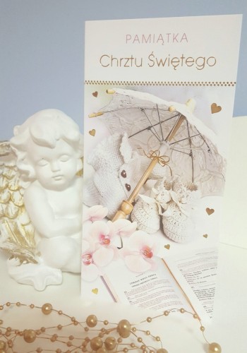 Kartka okolicznościowa Pamiątka Chrztu Świętego 51