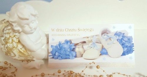 Kartka okolicznościowa Pamiątka Chrztu Świętego 45