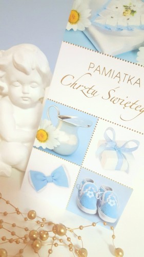 Kartka okolicznościowa Pamiątka Chrztu Świętego 35